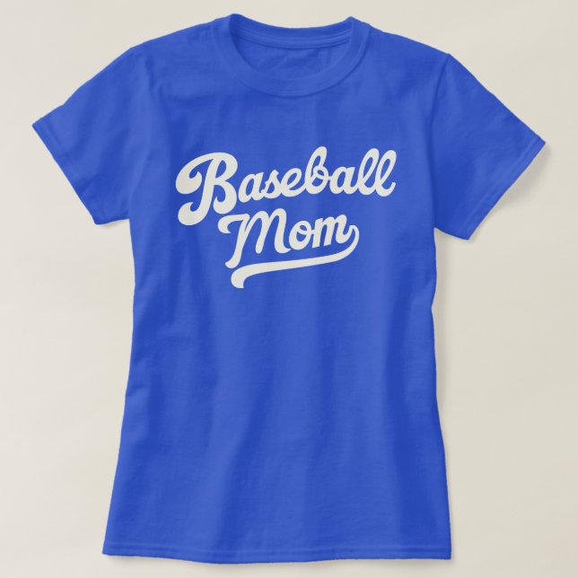 Personalized Baseball Mom Custom Jersey Number  (Diseño del anverso)