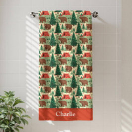 Personalized Bear Camping Kids