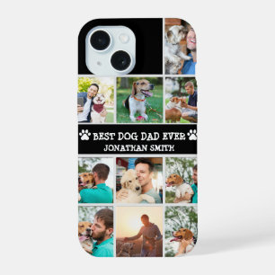 Personalized Best Dog Dad – Collage 10 Photos