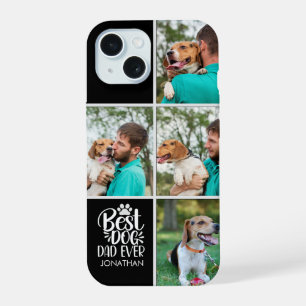 Personalized Best Dog Dad – Collage 4-Photos