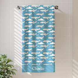 Personalized Blue Airplane Kids