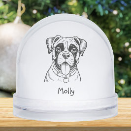 Personalized Boxer Dog Christmas