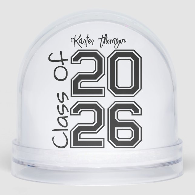 Personalized Class of Year Graduation Keepsake (Anverso)