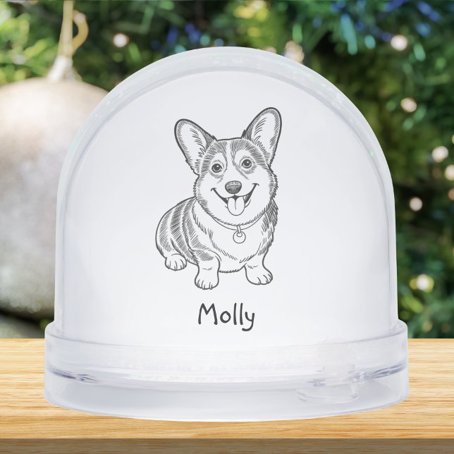 Personalized Corgi Dog Christmas (Subido por el creador)