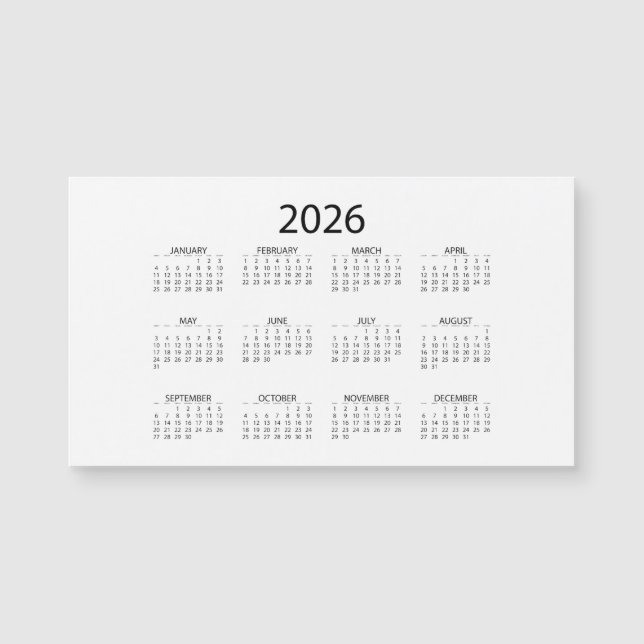 Personalized Customized 2026 (Anverso)