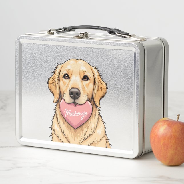Personalized Cute Dog with Heart (In situ)