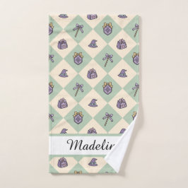 Personalized Girl Academy Checkered Mint Green 