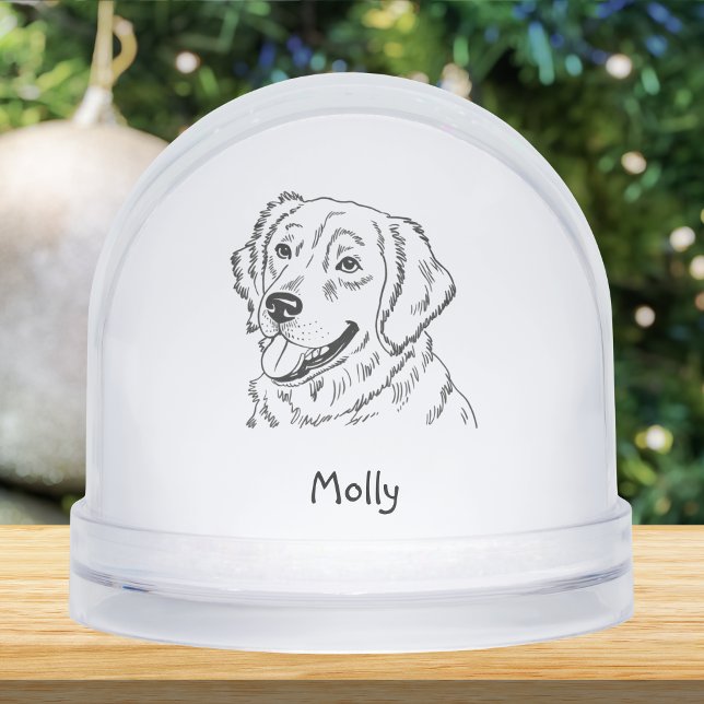 Personalized Golden Retriever Dog Christmas (Subido por el creador)