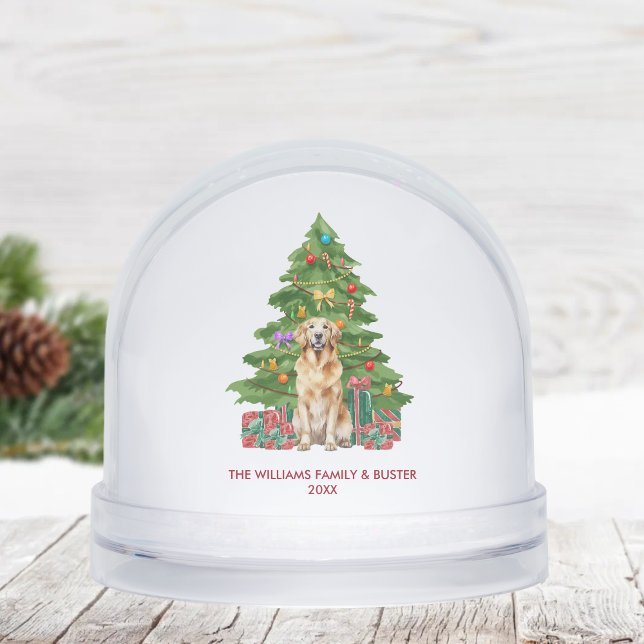 Personalized Golden Retriever Dog Christmas (Subido por el creador)