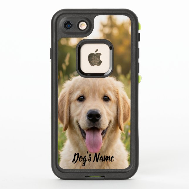 Personalized Golden Retriever Photo and Name  (Reverso)