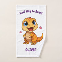 Personalized Halfway to One Dinosaur 6 Month