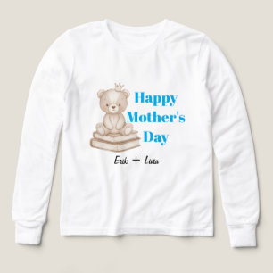Personalized happy mother's day long sleeve kids