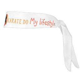 Personalized Karate Do Training Headband