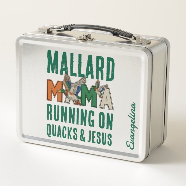 Personalized MALLARD MAMA Duck Mom (Anverso)