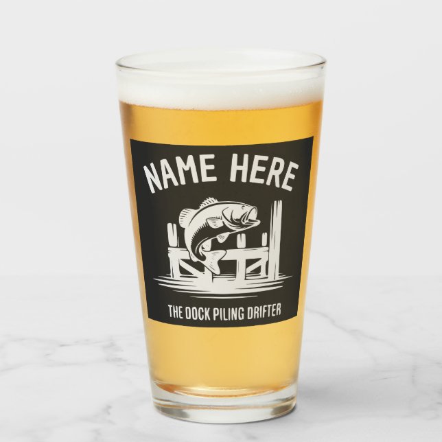 Personalized Name Dock Shadow Bass (Anverso (lleno))