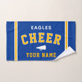 Personalized Name & School Cheer Towel, Team Gift