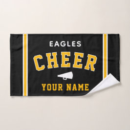 Personalized Name & School Cheer Towel, Team Gift