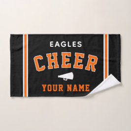 Personalized Name & School Cheer Towel, Team Gift