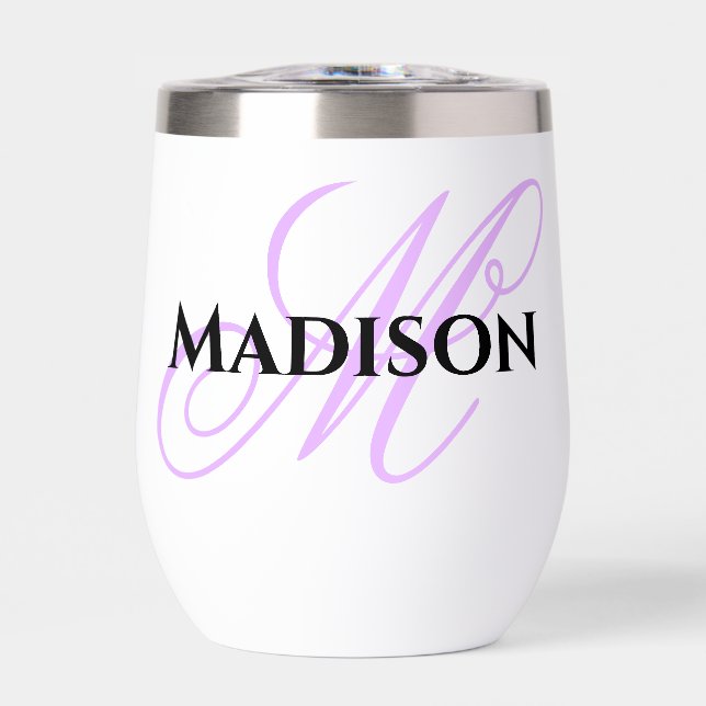 Personalized outdoor wine glass thermal wine tumbl (Frente)