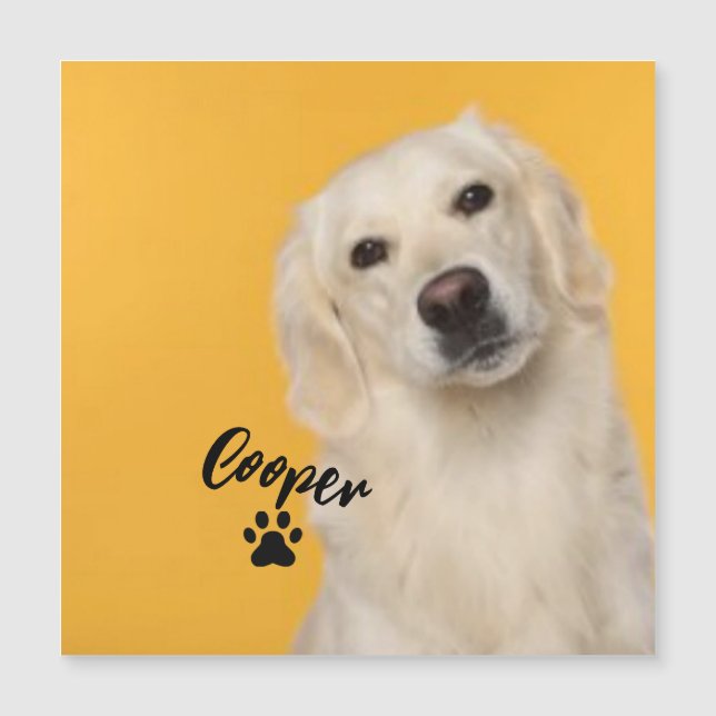 Personalized Pet  Photo Dog Lover with Photo (Anverso)