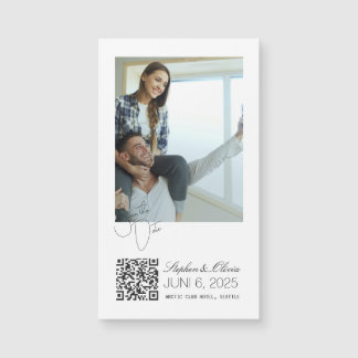 Personalized Photo Wedding Save the Date magnet