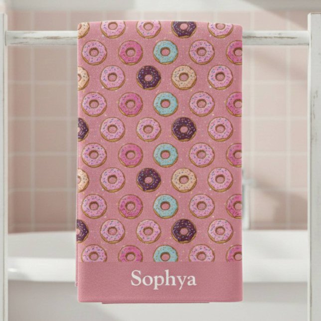 Personalized Pink Glitter Donut  (Subido por el creador)