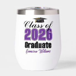 Personalized Purple Class of 2026 Graduation