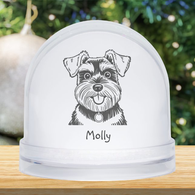 Personalized Schnauzer Dog Christmas (Subido por el creador)