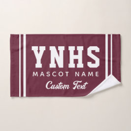 Personalized School Colors & Initials, Team Spirit