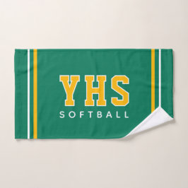 Personalized School Initials Softball Sport Team H