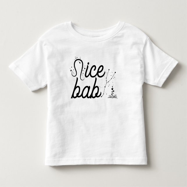 Personalized Toddler Fine Jersey T-Shirt – Soft  (Anverso)