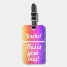 Personalizó esto es su etiqueta divertida del