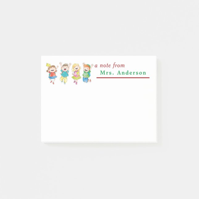 Personalizó una nota del profesor (Anverso)