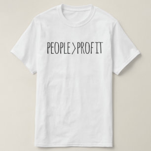 Personas Sobre Ganancias Camiseta