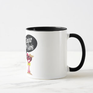 Personnalisable Noir de la taza