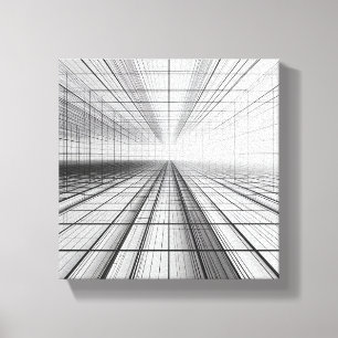 perspectiva de rejilla arquitectónica, arte de est