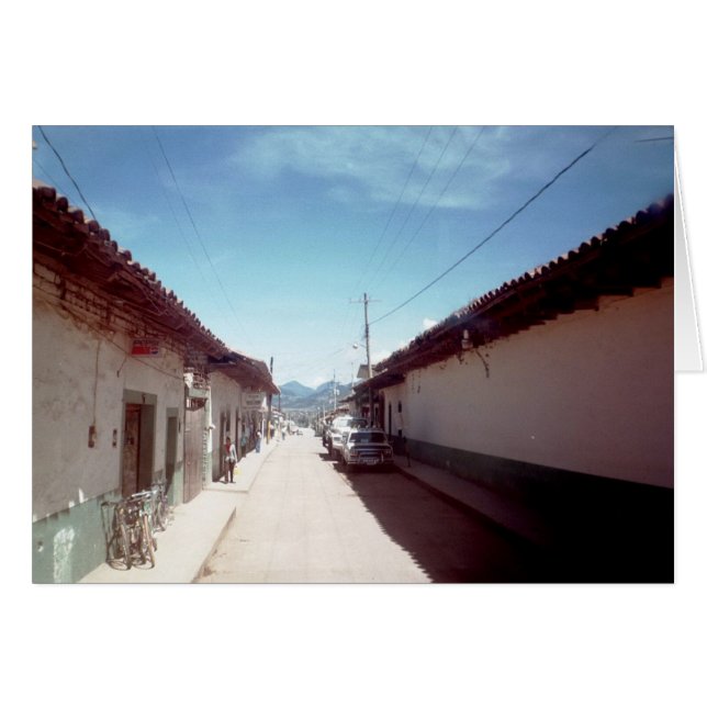 Perspectiva de una calle en Veracruz (Anverso (Horizontal))