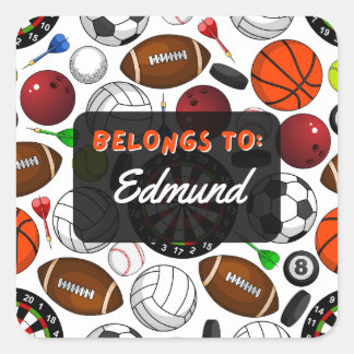 PERTENECE Personalizada A Pegatina Deportivo