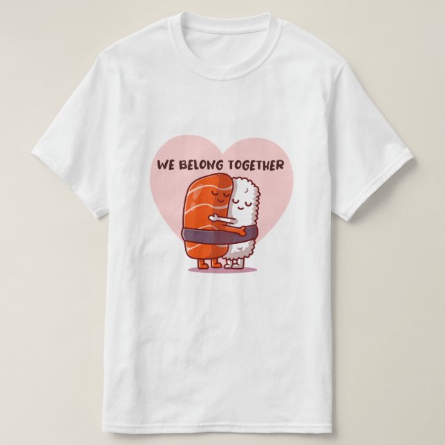 Pertenecemos juntas a la camiseta (Diseño del anverso)