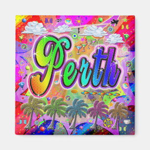 Perth Vista Express Imán