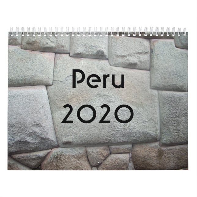Perú - Calendario 2020 (Tapa)
