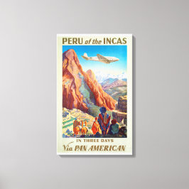 Perú del arte de los Posters de Viajes Incas