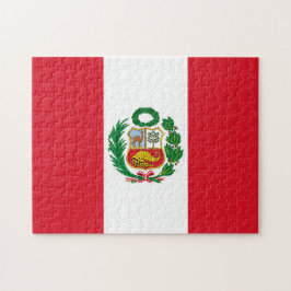 Peru Flag Jigsaw Puzzle