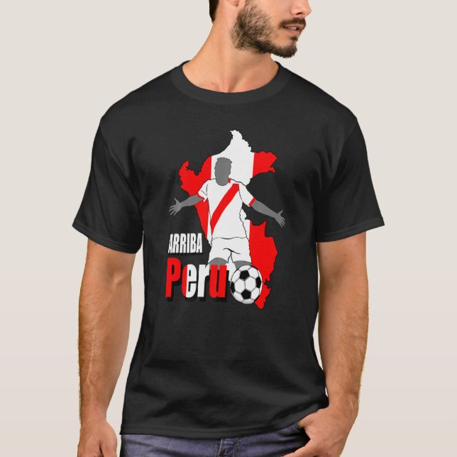 Perú Fútbol Camiseta Futbol Peruano (Anverso)