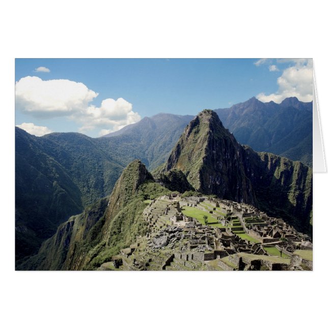 Perú, Machu Picchu, la antigua ciudad perdida de 2 (Anverso (Horizontal))