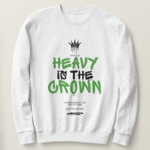 "Pesada Es La Corona" Sudadera Gráfica Para Hombre