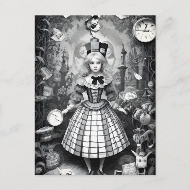 Pesadilla en la postal del Fiesta del té (Anverso)