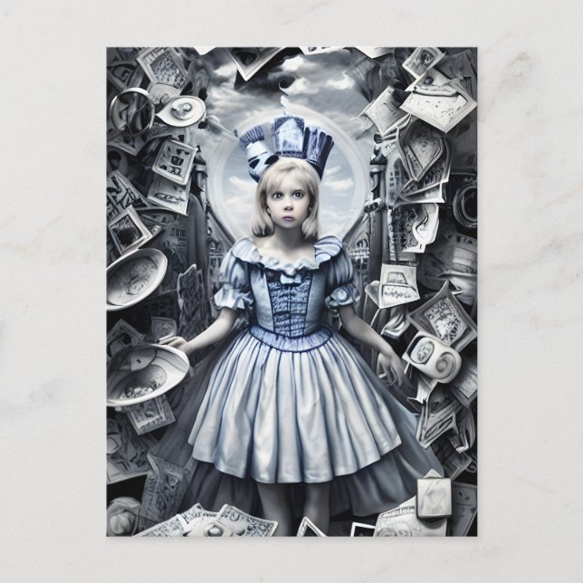 Pesadilla en la postal del Fiesta del té (Anverso)