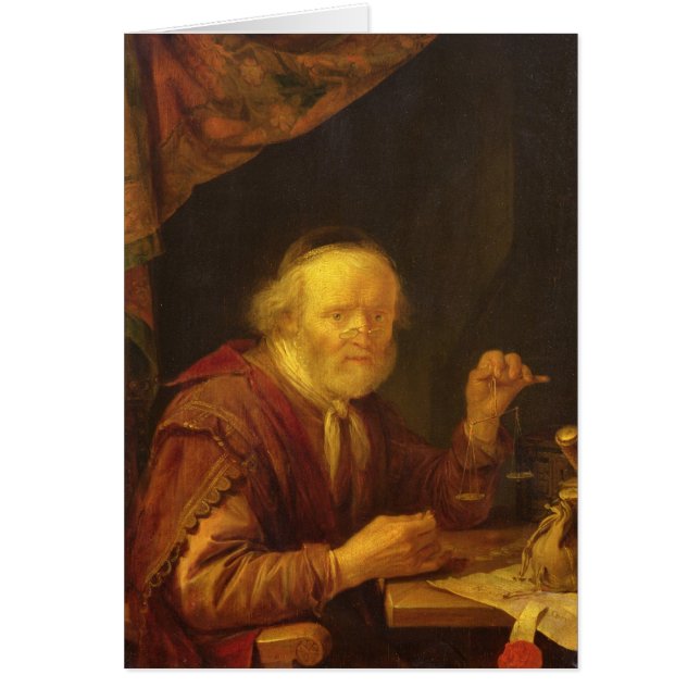 Pesaje del oro (Frente)