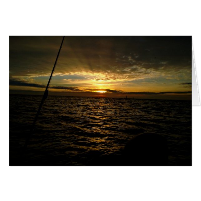 Pesca al atardecer (Anverso (Horizontal))